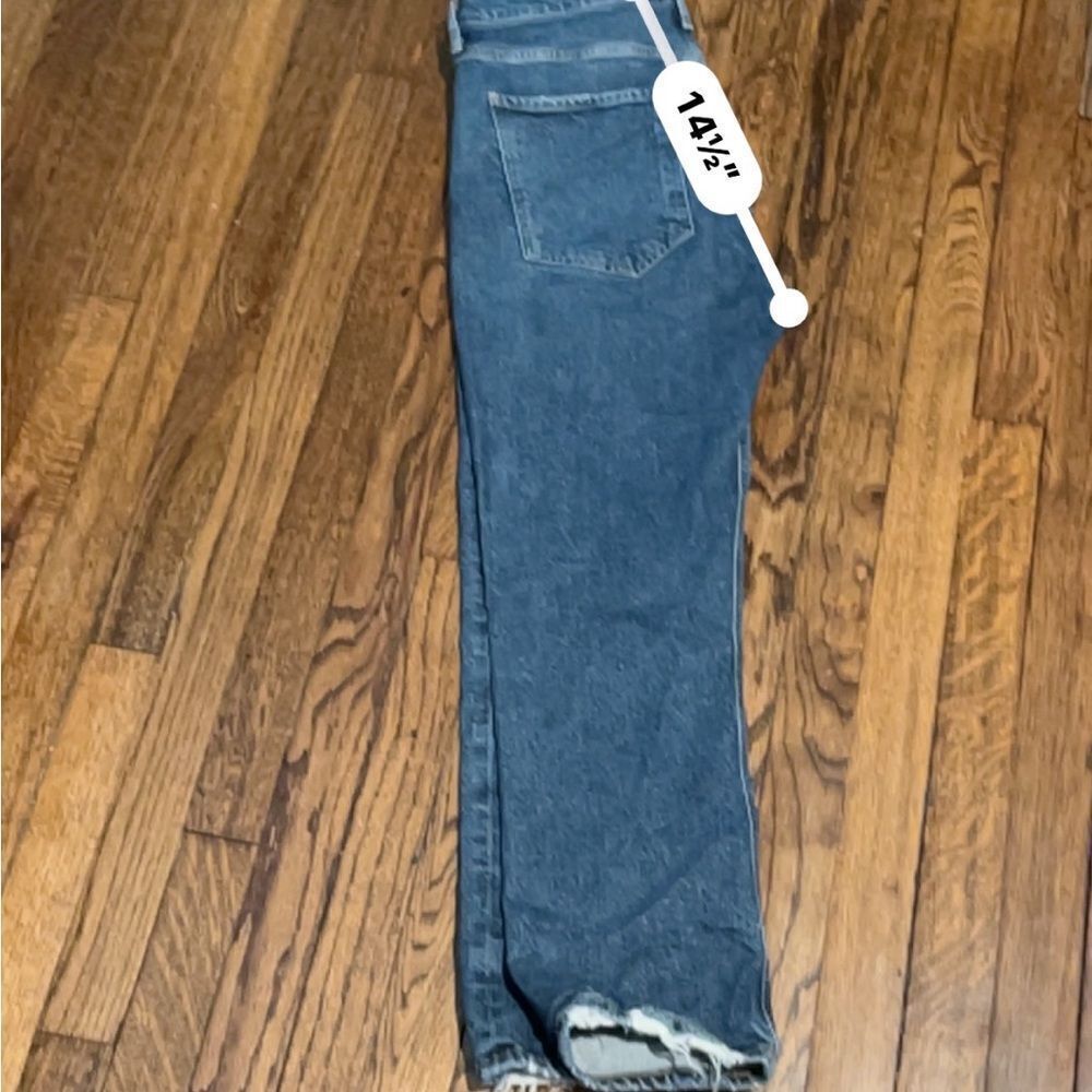 Agolde Riley High Rise Straight Crop Jean size 31 - Picture 10 of 11
